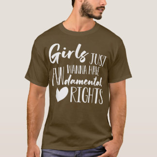 皮肉フェミニズム女性のための権利引用文 Tシャツ