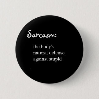 皮肉ボタン 缶バッジ