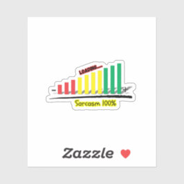 皮肉メーター シール