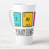 皮肉ユーモア科学の主な要素ラテMu カフェラテマグ (左アングル)