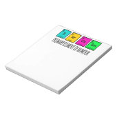 皮肉ユーモア科学の主な要素ラテMu ノートパッド (回転)