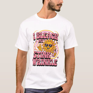 皮肉屋さん、私のシワシワを漂白してます 冗談 ジョーク グッズ Tシャツ