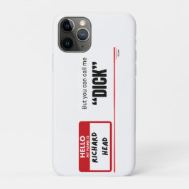皮肉屋さん — 私の名前はリチャード・ヘッドです iPhone 11 PROケース