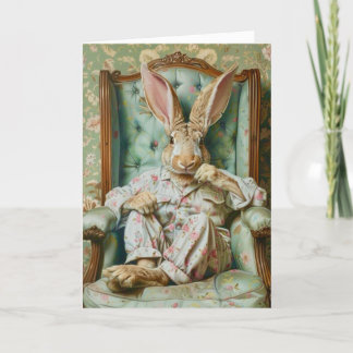 皮肉屋のクールなウサギ カード