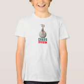 皮肉屋の息子のための家族クリスマスのおそろいコーデ トライブレンドTシャツ (正面)