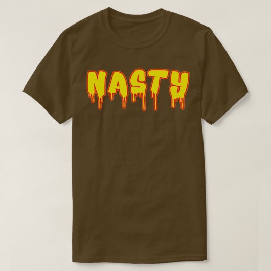 皮肉扱いにく Tシャツ (デザイン正面)