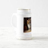 皮肉猫 ビールジョッキ (正面左)