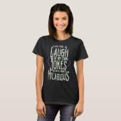 皮肉笑わされる的ことわざ機知ハイパー Tシャツ (正面フル)
