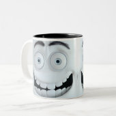 皮肉顔3D ツートーンマグカップ (正面左)