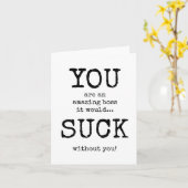 皮肉、おもしろいボス評価 カード (黄色い花)