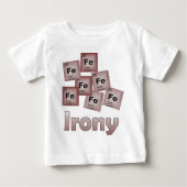 皮肉 ベビーTシャツ (正面)