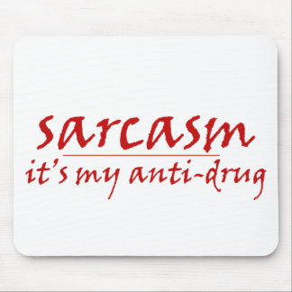 皮肉 マウスパッド