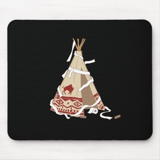 皮肉 マウスパッド (正面)