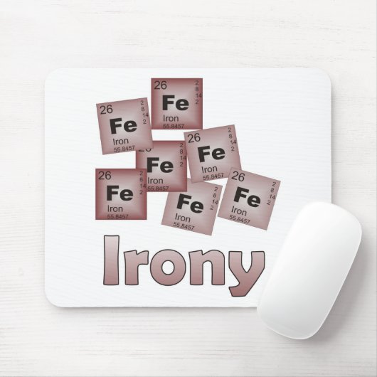 皮肉 マウスパッド (マウス)