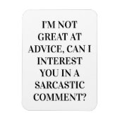 皮肉 マグネット (縦)