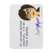 皮肉 マグネット (縦)