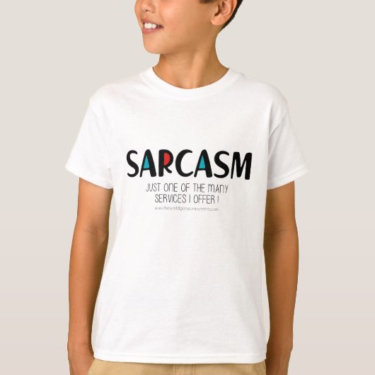 皮肉 Tシャツ (正面)