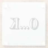 皮肉OK ガラスコースター (裏面)