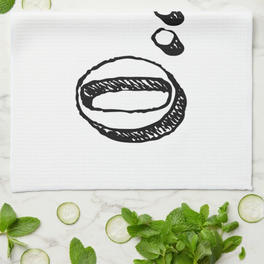 皮肉OK キッチンタオル (折り畳み)