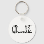 皮肉OK キーホルダー (正面)