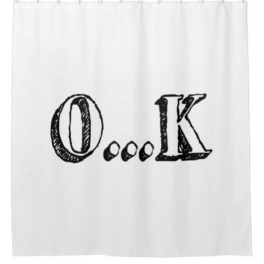 皮肉OK シャワーカーテン (正面)
