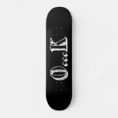 皮肉OK スケートボード (正面)