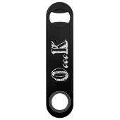 皮肉OK スピード栓抜き (正面)