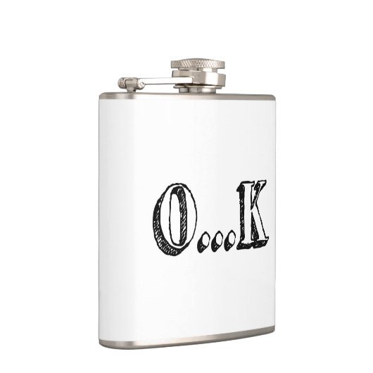 皮肉OK フラスク (右)