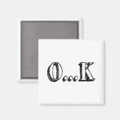 皮肉OK マグネット (正面/裏面)