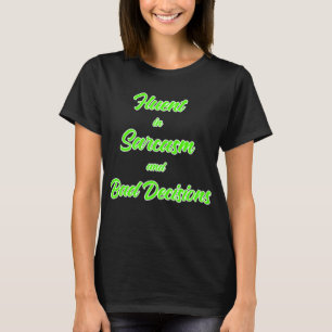 皮肉Teeに堪能おもしろい Tシャツ