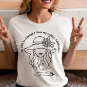 皮膚がんメラノーマ認識度コーヒーラバーギフト Tシャツ