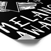 皮膚がん黒色腫認識度黒色腫 ポスター (角)