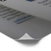 皮膚そうソフト001、デュアルアクション保スプレーの… ポスター (角)