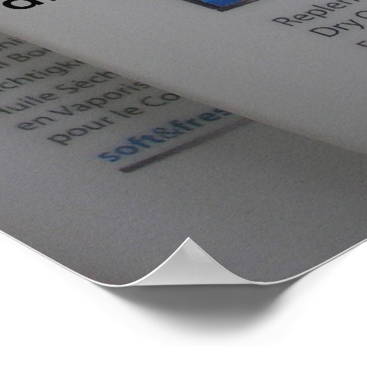 皮膚そうソフト001、デュアルアクション保スプレーの… ポスター (角)