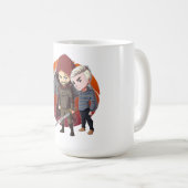 皮膚の下の石からのアンキットとイーサン コーヒーマグカップ (正面右)