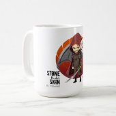 皮膚の下の石からのアンキットとイーサン コーヒーマグカップ (正面左)