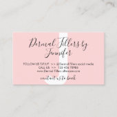 皮膚モダン充填剤アフターケア 名刺 (正面)