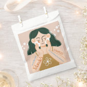 皮膚気にエステティシャン事業サロンスパサンプル フェイバーバッグ (クリップ留めされた状態)