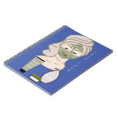 皮膚気に ノートブック (左側)