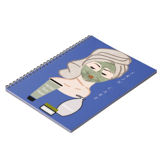 皮膚気に ノートブック (左側)