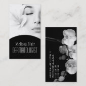 皮膚澄ん皮膚科医顔面マッサージスパ 名刺 (正面/裏面)