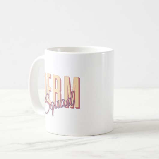 皮膚科エステティシャン皮膚気に労働者 コーヒーマグカップ (正面左)