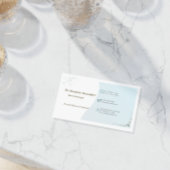 皮膚科シンプル科エレガントアポイントメントカード 名刺