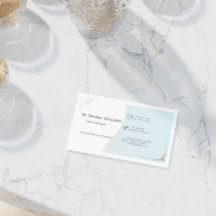 皮膚科シンプル科エレガントアポイントメントカード