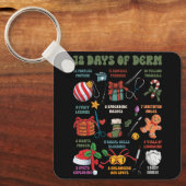 皮膚科ナースメリークリスマス12日のDerm キーホルダー (正面)