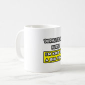 皮膚科ナース..私は大したことがある コーヒーマグカップ (正面左)