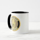 皮膚科医のロゴ マグカップ (正面左)