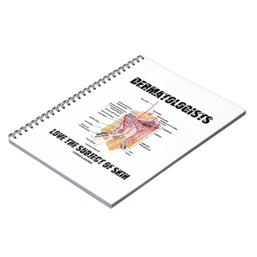 皮膚科医は皮膚の問題が好きだ ノートブック (左側)