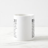 皮膚科医 コーヒーマグカップ (中央)