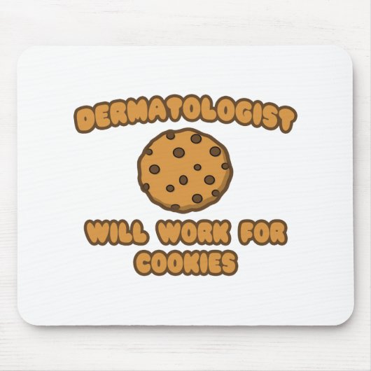 皮膚科医…Cookieに対応 マウスパッド (正面)
